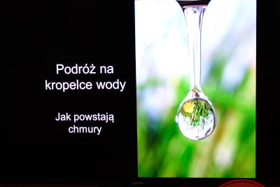 slajd z prezentacji Podróż na kropelce wody